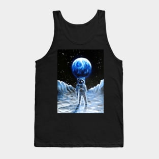 Man on the moon Tank Top